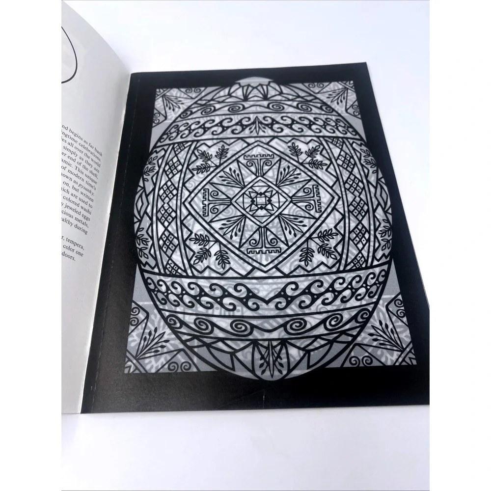 Artful Eggs from Around the World Stained Glass Coloring Book Marty Noble 2011
